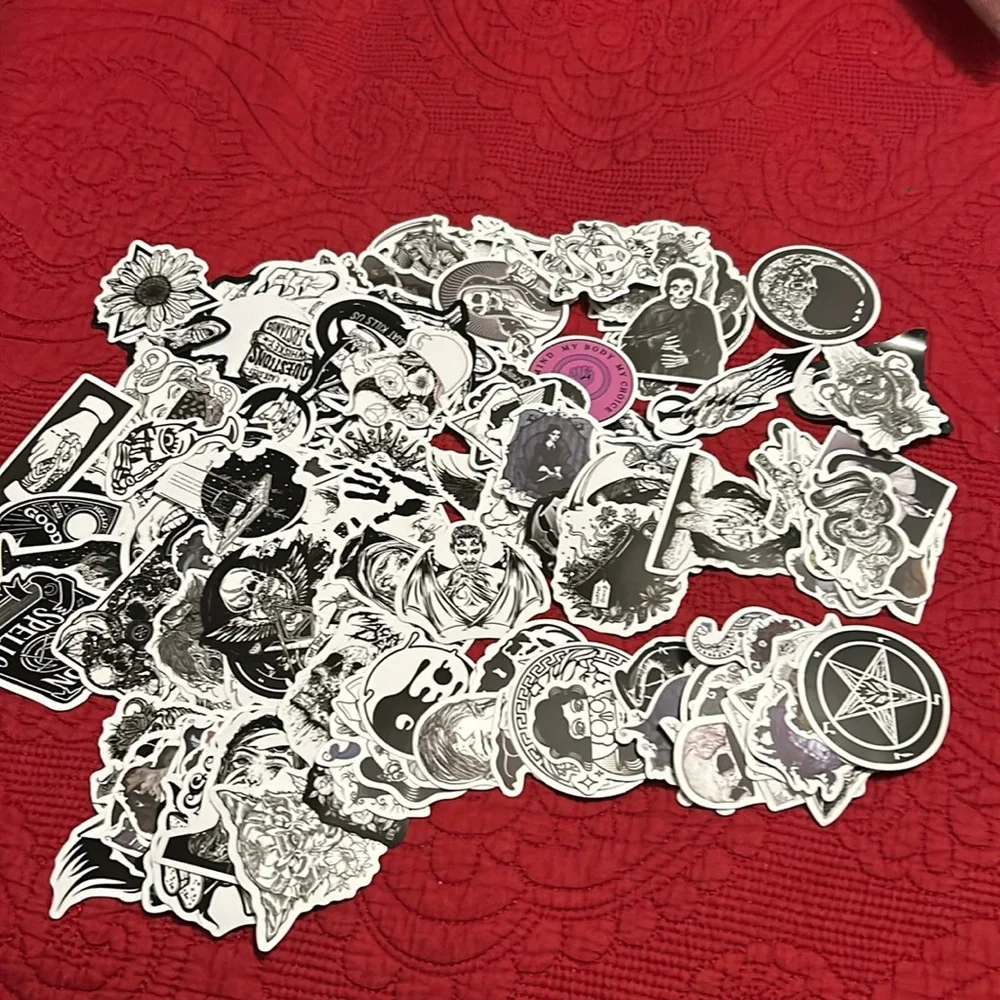 240+ goth/skull stickers